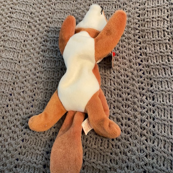 Sly the fox beanie baby. Never played with or displayed. - Picture 3 of 9